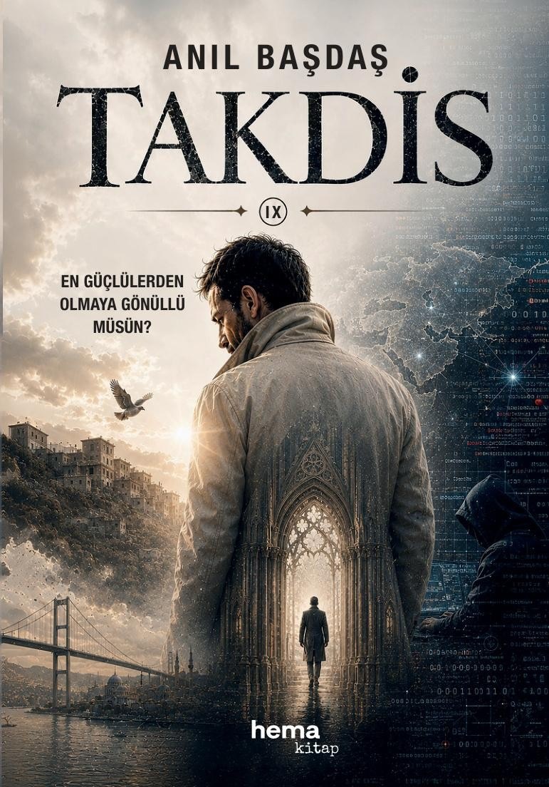 Takdis — Anıl Başdaş, orijinal kitap kapağı
